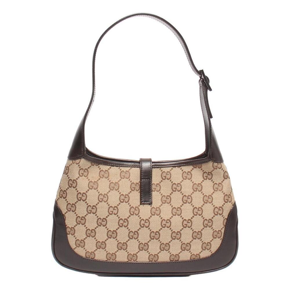Gucci canvas Jackie Shoulder Hobo bag GG One